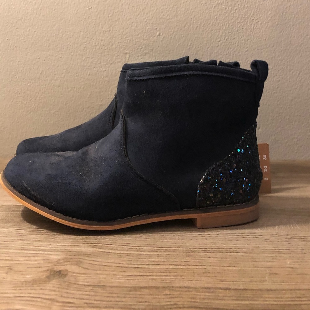 Brand New with Tags Girls Cotton On Navy Boots